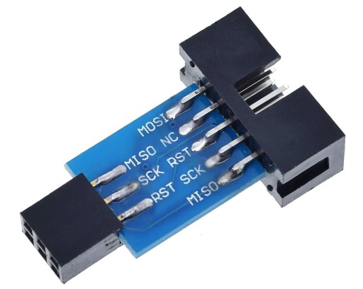 076 USBAsp 6-10pinový adaptér Arduino