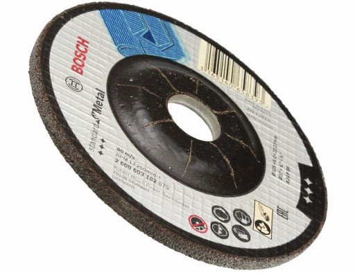 KORUNDOVÝ KOTOUČ NA KOVOVÚ OCEL 125/6,0mm BOSCH