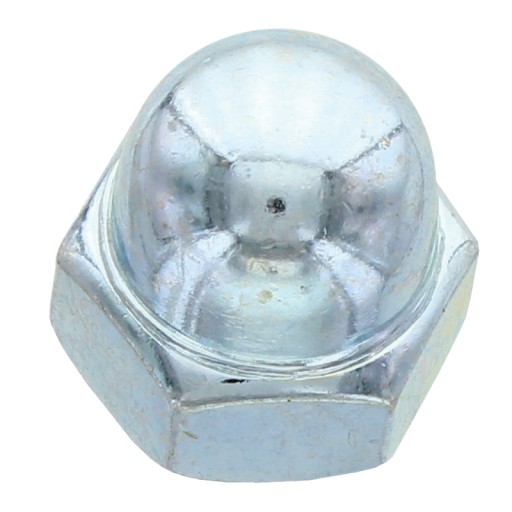 Pozinkovaná prevlečná matica M10 10 mm DIN 1587