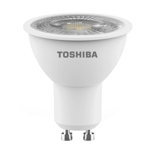 GU10 LED žiarovka 7W = 76W 560lm 4000K Neutrálny reflektor TOSHIBA