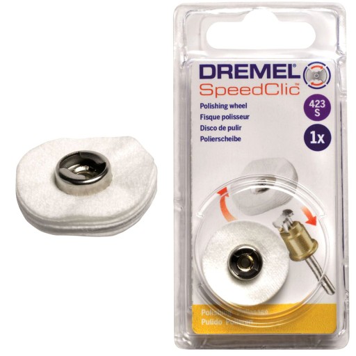 423S SPEEDCLIC DREMEL leštiaci kotúč na tkaniny