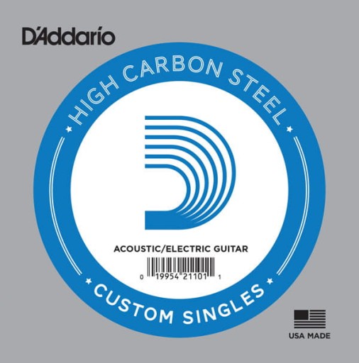 D'Addario Single Plain .018 jednoduchá struna