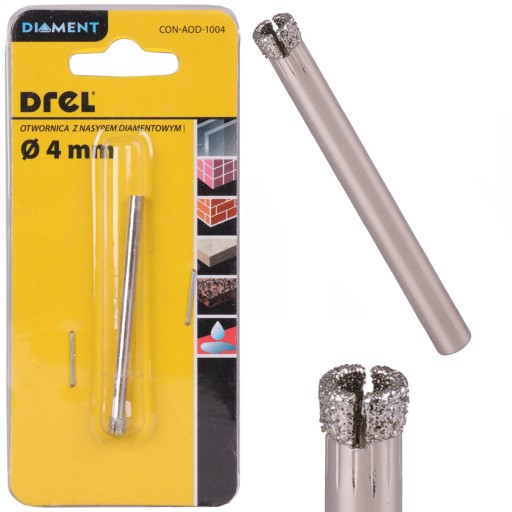 DIAMANTOVÁ DIERKOVÁ PÍLKA 4 mm ČIPKA NA hrnčiarske kachličky