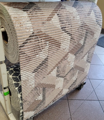 Metrová kúpeľňová predložka, mäkká, rýchloschnúca, 65 cm x 10 cm, MAT-013
