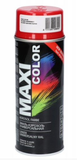 MAXI COLOR RAL 3002 FARBA ČERVENÝ LAK SPREJ