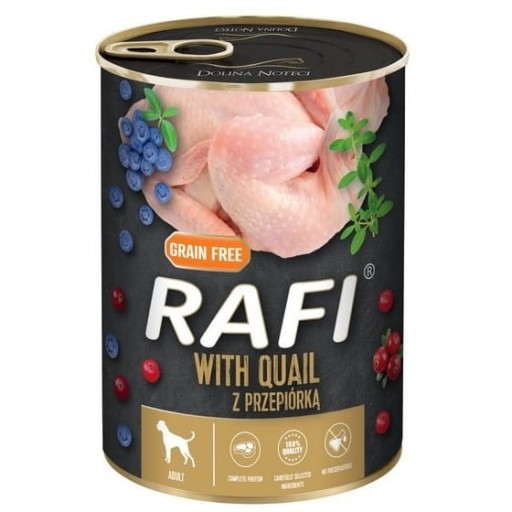 Dolina Noteci Rafi s prepelicami 400g Čivava
