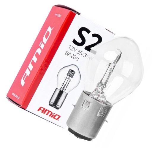 Skúter moped AMiO HALOGEN BULB S2 12V 35/35W BA20D