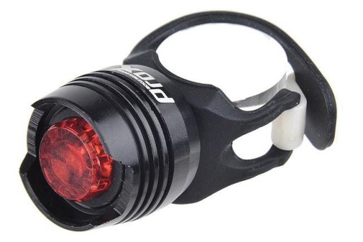 PROX NAOS ZADNÁ LAMPA 1-LED ČIERNA + BATÉRIE