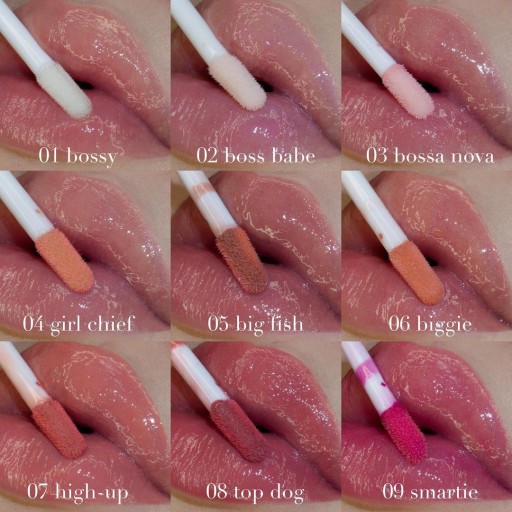 Claresa Lesk na pery nahé mini čiastočky GLOSS IS MY BOSS 06 biggie SEOL