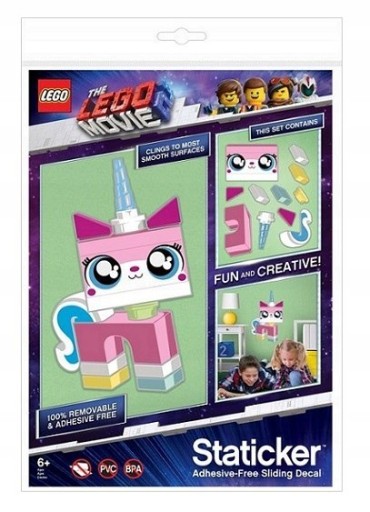 LEGO Movie 2 - Staticker Batman Pohyblivá stena alebo sklenené puzzle 52372