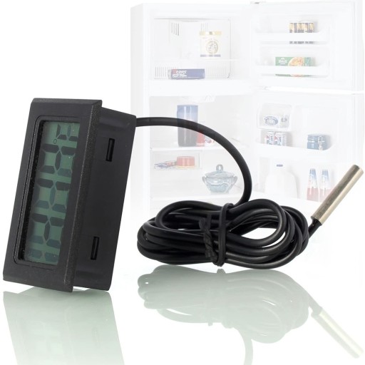 DIGITÁLNY ELEKTRONICKÝ PRESNÝ LCD TEPLOMER SO SONDOU PRE AKVÁRIUM CHLADNIČKY