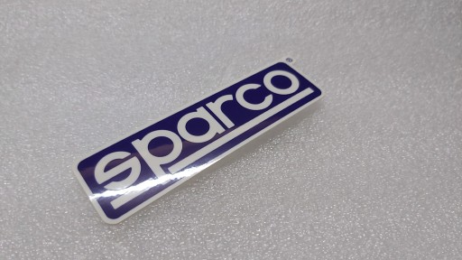 NÁLEPKA S LOGOM SPARCO 8,9 x 2,5 cm