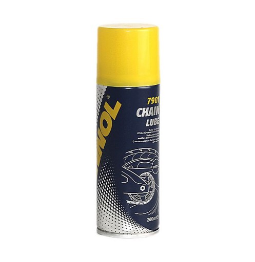 MANNOL 7901 LUBE NA REŤAZE 200 ml REŤAZOVÉ VLASTNOSTI