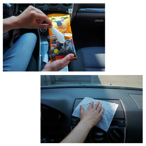 MÔJ UTERIKY NA AUTO VLHČENÉ KOKPIT MATNÉ Utierky 24 ks