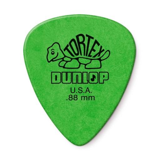 DUNLOP TORTEX STANDARD 418R,88 CUB 0,88MM