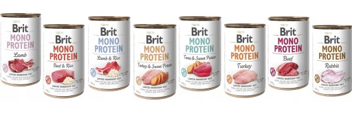 Brit Mono Protein Tuna & Sweet Potato krmivo pre psov 400g 1 plechovka