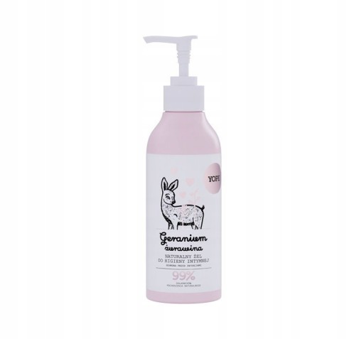 YOPE TEKUTINA NA INTÍMNU HYGIENU 300ml GERANIUM ŻYRAW