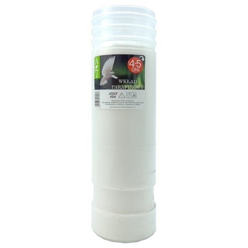 Parafínová vložka do sviečky Płomyk AURA 7 96-120h 4-5 dní 1 kus