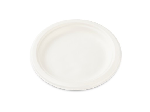 Jednorazové taniere, okrúhle, 18 cm, 50 ks. EKO CUKROVÁ TRSTINA