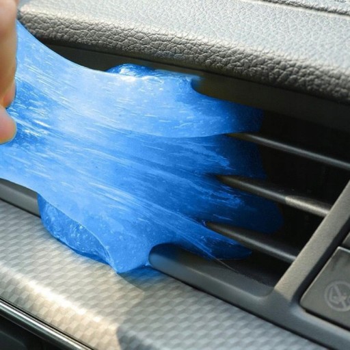 GÉLOVÝ ČISTIČ GUMY ELASTIN NA ČISTENIE KOKPITU AUTA A KLÁVESNICE TELEFÓNU