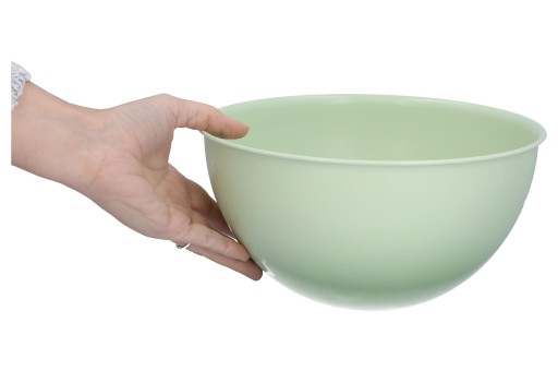 Plastová misa zelená 3L kuchynské jedlo šalát gril party 24 cm