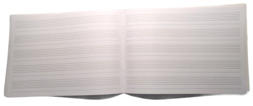 HUDOBNÁ KNIHA B5/16 LIST PERSONÁL