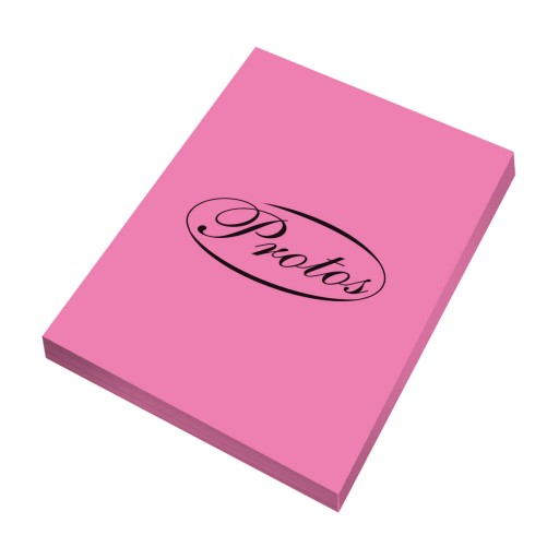 A4 farebný kopírovací papier, ružový, 100 listov, 80g