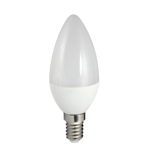 LED žiarovka C37 E14 3W 4000K 250lm mliečna