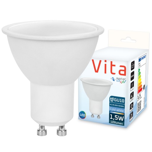 LED žiarovka GU10 diódová 5SMD 2835 1,5W 230V 3 FARBY