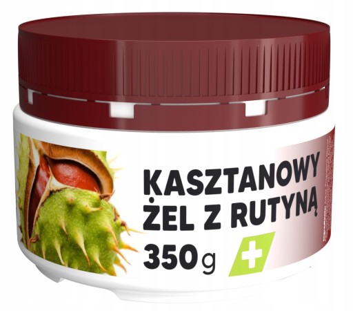 Virde, gaštanový gél s rutinou, 350 g na kŕčové žily a ťažké nohy
