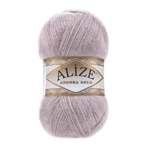 Alize Angora Gold 163 - tmavá levanduľa