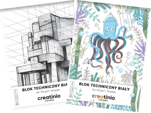 CREATINIO TECHNICAL PODLOŽKA A4 BIELA 10 listov 170G