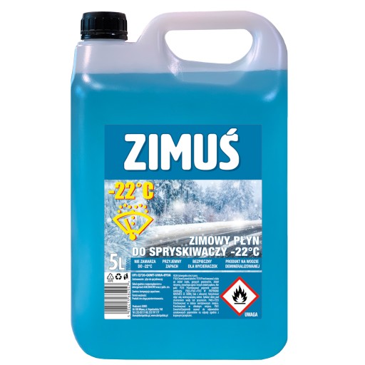 ZIMNÁ KVAPALINA OSTREKOVAČA ZIMA -22°C VEĽMI ÚČINNÁ 5L