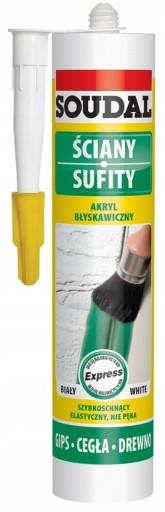 SOUDAL EXPRESS BIELY AKRYL 300ML