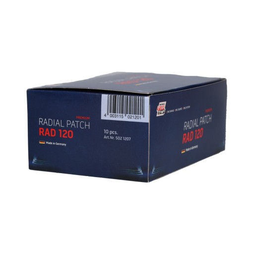 Radiálna vložka Patch Záplaty na pneumatiky TL 120 Tip Top opravná vložka 125x80 mm