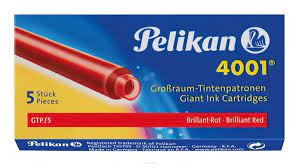 RED PELIKAN Cartridge Long GTP 4001 5 ks
