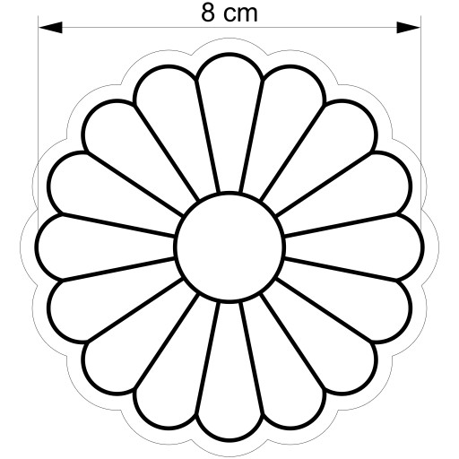VEĽKONOČNÁ formička Vykrajovač na perníčky EASTER Flower Flower 8cm