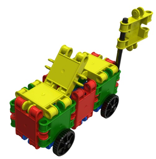 STAVEBNÉ BLOKY SET CLICS CZ116 28 prvkov
