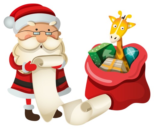 NÁLEPKA NA OKENNÉ SKLO ZRKADLO SANTA CLAUS
