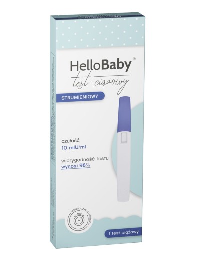 PRESNOSŤ TEHOTENSKÉHO TESTU HELLOBABY STREAMING 98 %