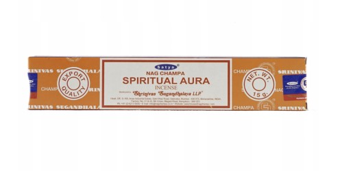 SATYA SPIRITUAL AURA indické vonné tyčinky 15g