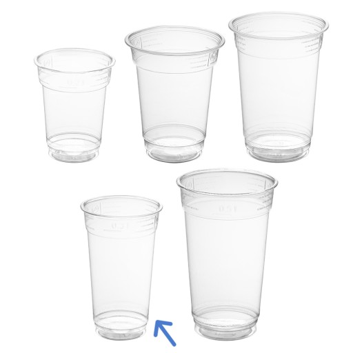 Shake hrnček 400 ml priemer 95 mm E200235 50 ks.