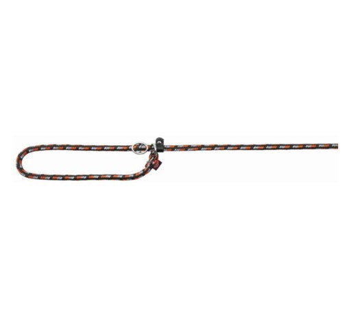Horské lano TRIXIE S–M: 1,70 m/ 8 mm čierna/oranžová