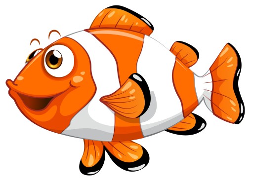 NÁLEPKA NA OKENNÉ SKLENENÉ ZRKADLOVÉ RYBY NEMO RYBY