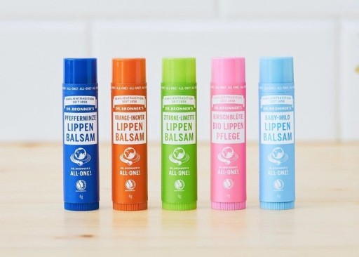 Dr Bronner's baby jemný organický balzam na pery 4g
