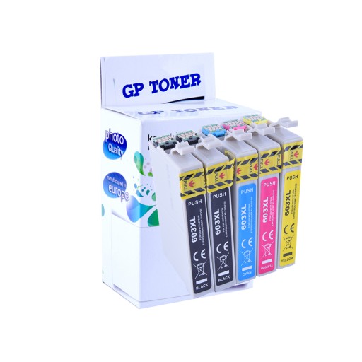 5x ATRAMENTY PRE TLAČIAREŇ EPSON 603 XL XP2100 XP2105 XP3100 SADA WF2810 XP2150