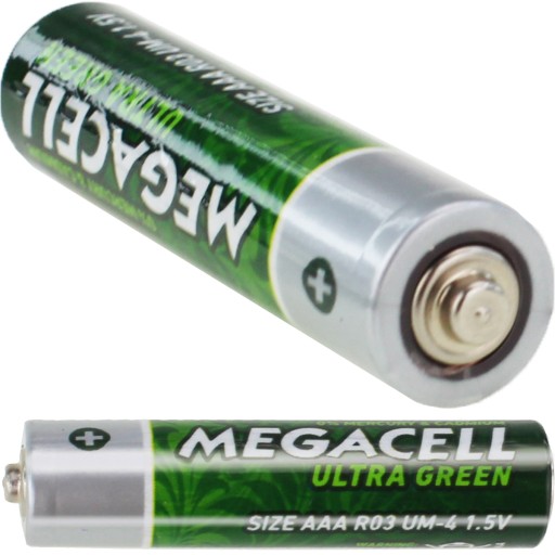 AAA BATÉRIE 4KS MEGACELL HEAVY LR03 1,5V NAP.