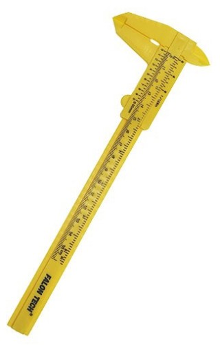 Analógové strmeň, plastové meradlo, 150 mm