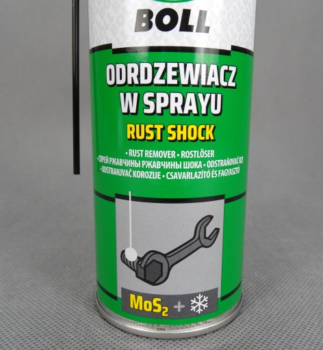 ODSTRAŇOVANIE HRDZY - SPREJ ROD SHOCK COLD SHOCK 400ml