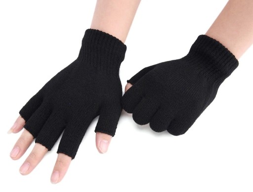 BLACK MITT GLOVES Classic Jeseň Zima Dámske Pánske BEZ PRSTY